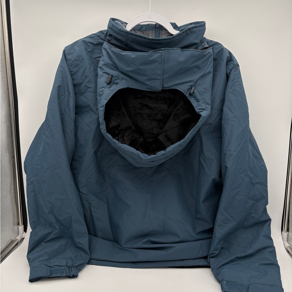 NWT Womens Camel Crown Size XXL Fleece Lined Blue Waterproof Ski Jacket - Picture 2 of 8